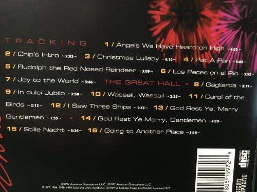 CD - Mannheim Steamroller - Christmas Live
