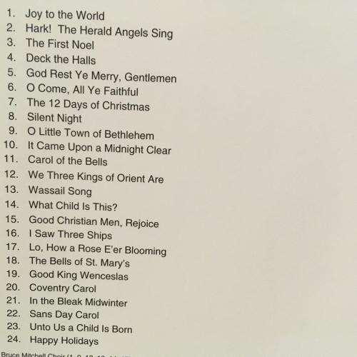 CD - First Noel - Carols for Orchestra and Chorus