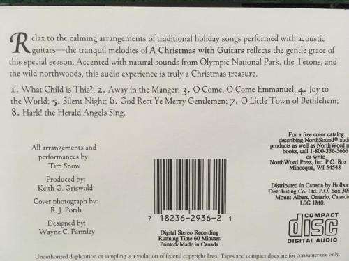 CD - Nature`s Holiday - A Christmas with Guitars