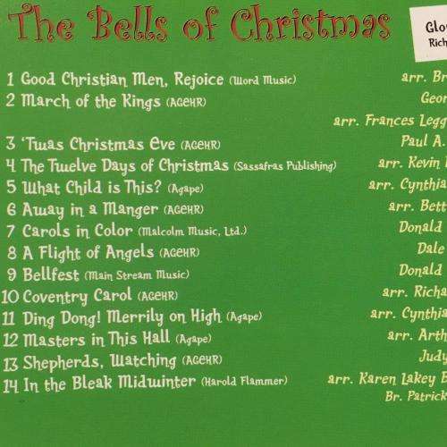 CD - Gloriae Dei Ringers - The Bells of Christmas