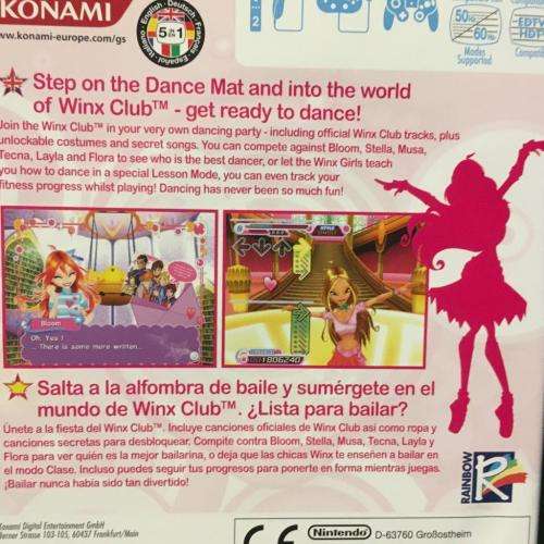 Wii - Dance Dance Revolution Winx Club