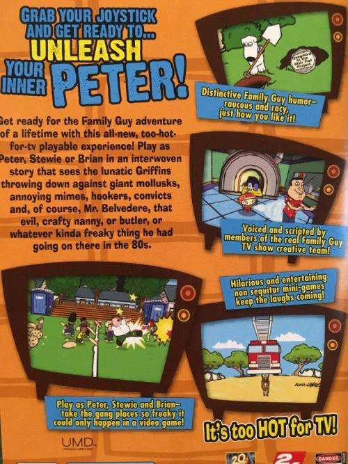 PSP - Family Guy Video Game