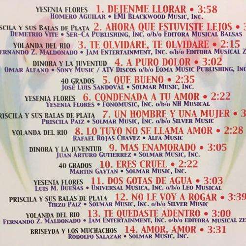 CD - Ellas le Cantam al Amor - Various
