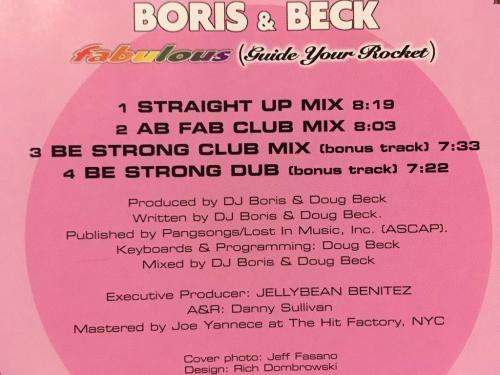 CD - Boris & Beck - Fabulous (Guide Your Rocket)