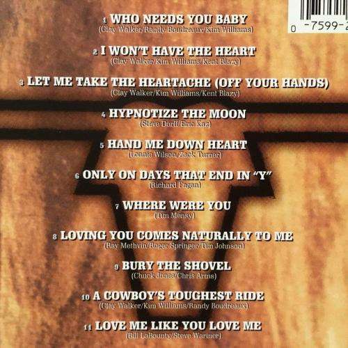 CD - Clay Walker - Hypnotize The Moon