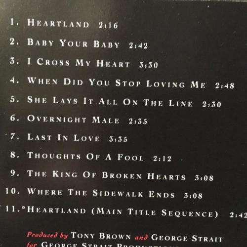 CD - Pure Country - George Strait Original Motion Picture Soundtrack