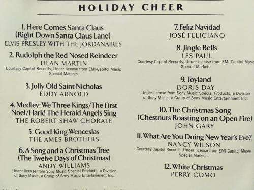CD - The Time Life Treasury of Christmas II Holiday Cheer