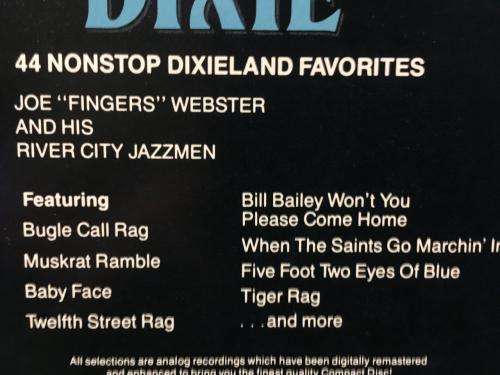 CD - Hooked on Dixie - 44 Nonstop Dixieland Favorites