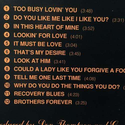 CD - Graham Bleasdale - Lookin` For Love