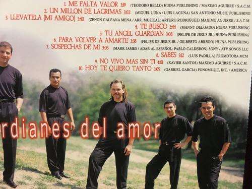 CD - Guardianes Del Amor - Un Millon De Lagrimas