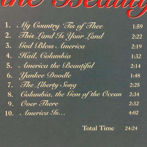 CD - America The Beautiful
