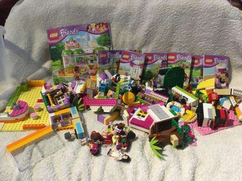 Large Job Lot of Lego Friends sets + instructions