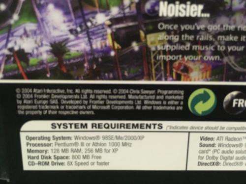 PC - Roller Coaster Tycoon 3 -