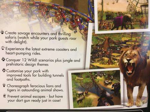 PC - Roller Coaster Tycoon 3 - Wild Expansion Pack
