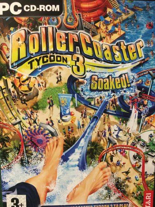 PC - Roller Coaster Tycoon 3 - Soaked Expansion Pack