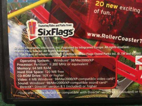 PC - Roller Coaster Tycoon 2 + Wacky Worlds Expansion Pack Double Game Pack