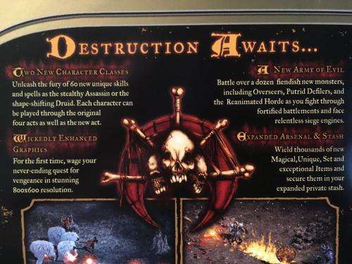 PC - Diablo II Lord of Destruction Expansion Set