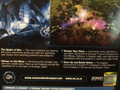 PC - Command & Conquer 4 Tiberian Twilight