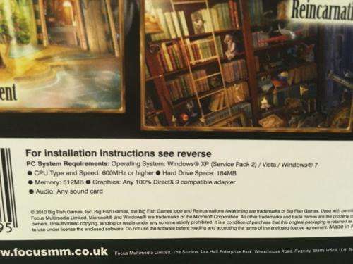 PC - Reincarnations Awakening - Hidden Object Game