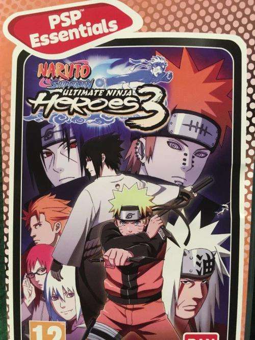 PSP - Naruto Shippuden Ultimate Ninja Heroes 3