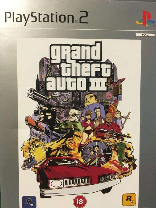 PS2 - Grand Theft Auto III - Platinum