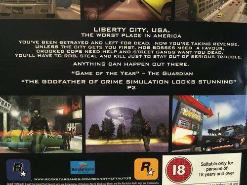 PS2 - Grand Theft Auto III - Platinum