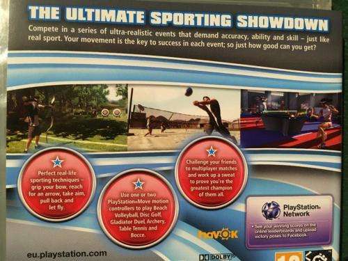 PS3 - Sports Champions (Playstation Move Required)