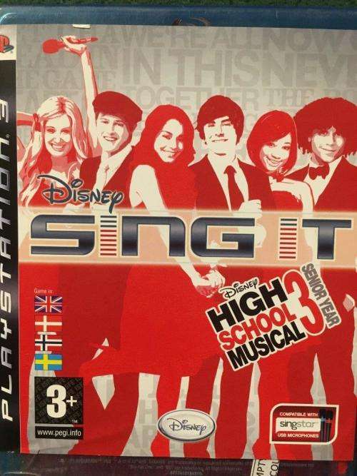 PS3 - Singstar Disney Sing IT High School Musical 3 Senior Year
