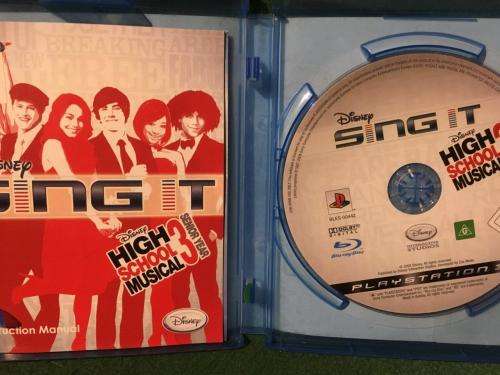 PS3 - Singstar Disney Sing IT High School Musical 3 Senior Year