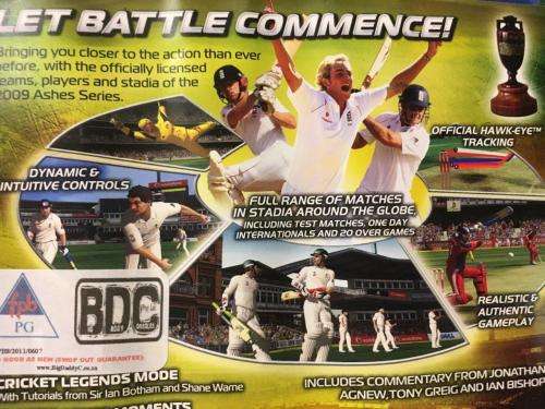 PS3 - Ashes Cricket 2009