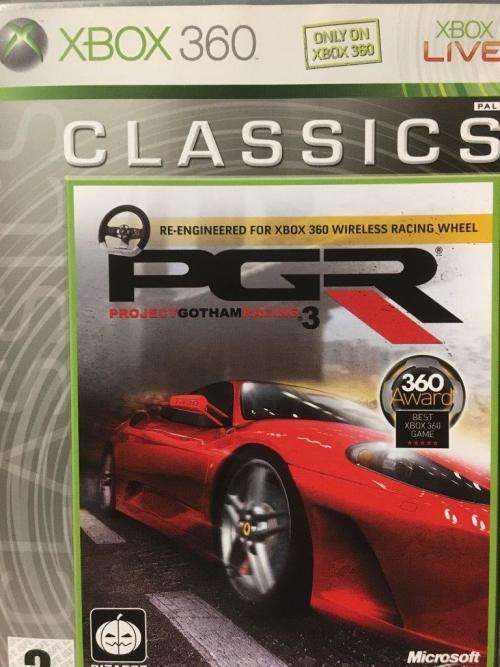 Xbox 360 - PGR Project Gotham Racing 3 - Classics
