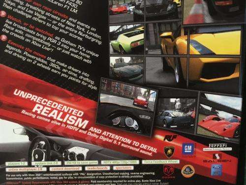 Xbox 360 - PGR Project Gotham Racing 3 - Classics