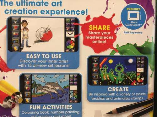 Xbox 360 - U Draw Studio Instant Artists (Requires U Draw Tablet)