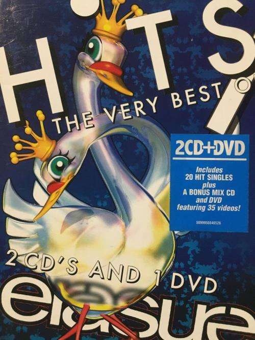 DVD - Erasure - HIts The Very Best of (1DVD + 2 Cd's)
