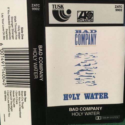 Cassette - Bad Company - Holy Water