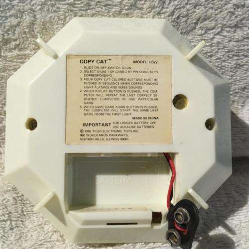 Vintage Copycat - Tiger Electronics 1988