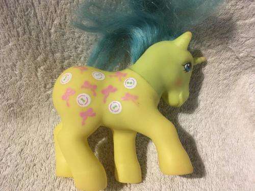 My Little Pony G1 "Hospital Case" Made In Hong Kong Hasbro 85 see description