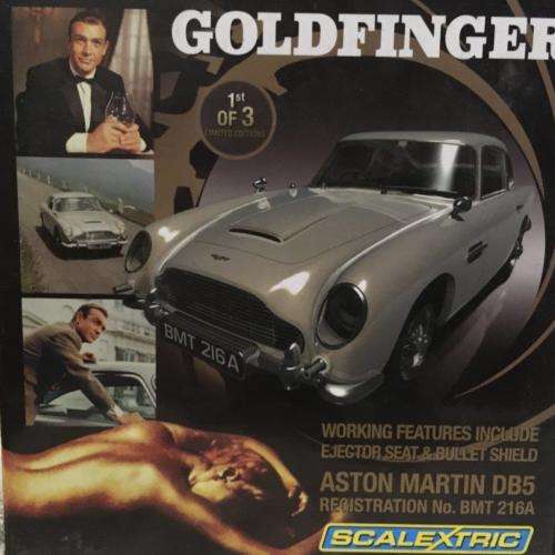 Scalextric - James Bond Aston Martin DB5 First Issues Set - 3 cars Limited Edition (Scarce NOS)
