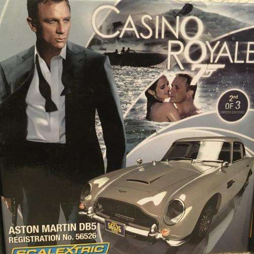 Scalextric - James Bond Aston Martin DB5 First Issues Set - 3 cars Limited Edition (Scarce NOS)