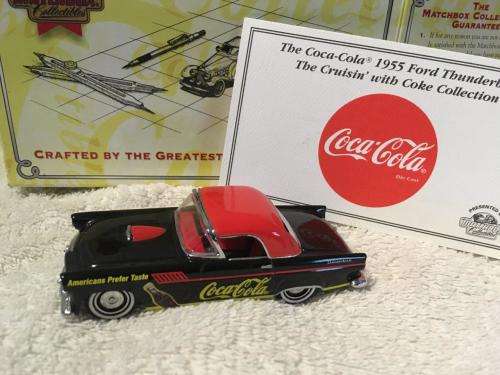 Matchbox Collectables - Coca-Cola 1955 Ford Thunderbird Cruisin' with Coke Collection 1:43 (NOS)