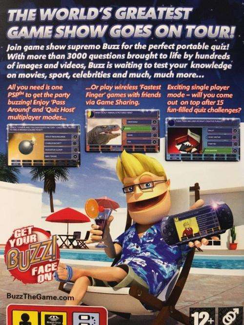 PSP - Buzz! Master Quiz