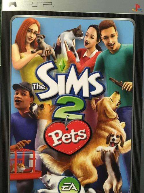 PSP - The Sims 2 Pets - Platinum