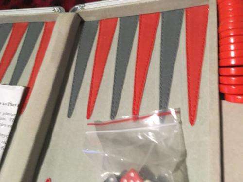 Backgammon In Aluminium Case