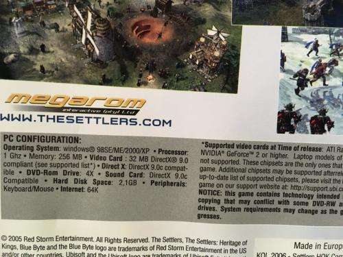 PC - The Settlers Heritage of Kings Complete