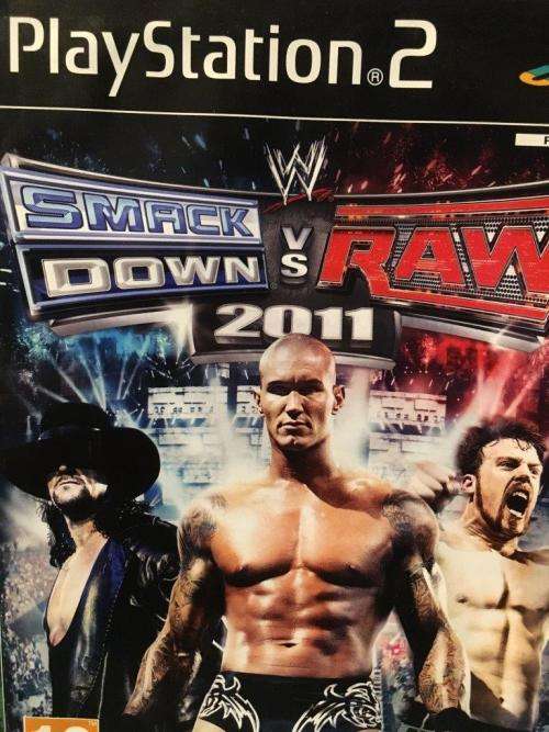 PS2 - Smack Down VS Raw 2011