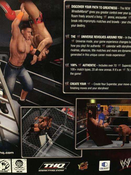 PS2 - Smack Down VS Raw 2011