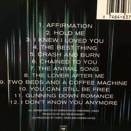 CD - Savage Garden - Affirmation