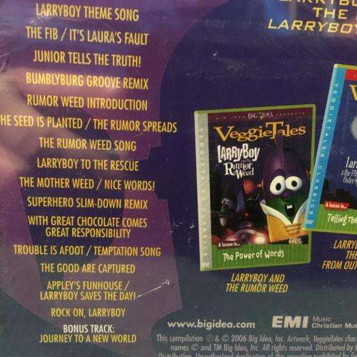 CD - Larryboy - The Soundtrack (New Sealed)