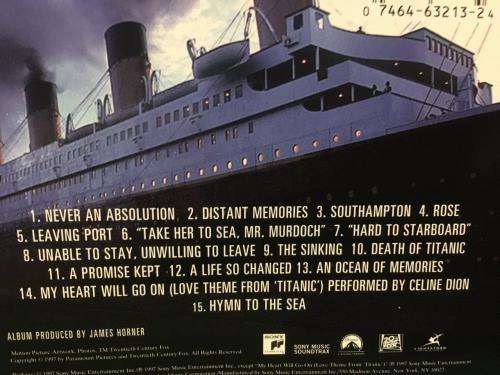 CD - Titanic - Music from the Motion Picture Soundtrack