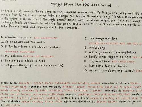 CD - Take My Hand - Songs From The 100 Acre Wood